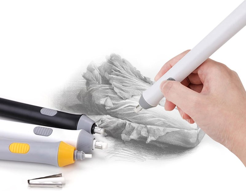 KARALIN 70Pcs Electric Eraser Refills Small Large Eraser Refills Diameter 2.3mm/5mm with for Case Mechanical Pencil Eraser Refil - Image 2